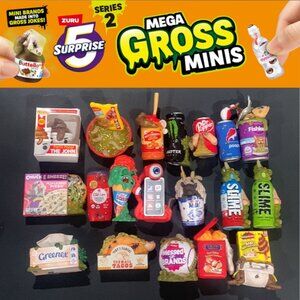 Mega Gross Minis Series 2 — Collectible Figures with Extras